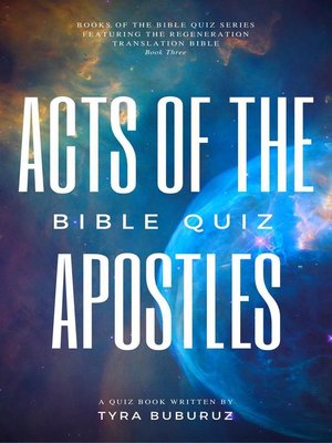 cover image of Acts of the Apostles Bible Quiz